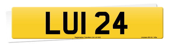 Registration number LUI 24